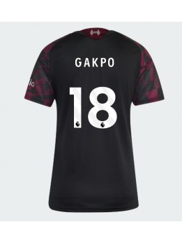 Liverpool Cody Gakpo #18 Ausweichtrikot für Frauen 2026-27 Kurzarm Liverpool Cody Gakpo #18 Ausweichtrikot für Frauen 2026-27 Kurzarm